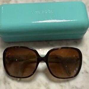 Tiffany & Co. Dark Brown Sunglasses